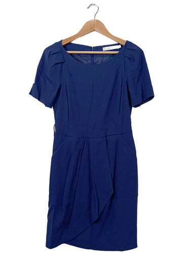Reiss kurzarmkleider blau - kurzarmkleider,