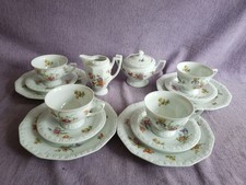 Rosenthal Maria Sommerstrauß Kaffeeservice Tasse Teller Zuckerdose Milchkanne #6