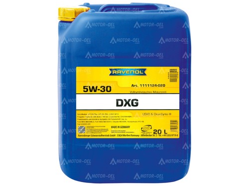 Liter ravenol dxg sae 30 - ravenol, 5w-30