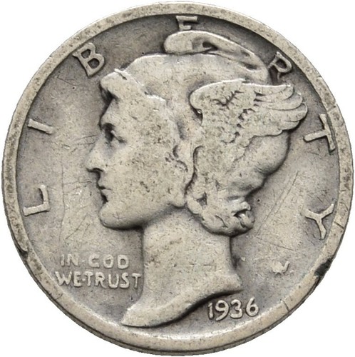 Usa liberty one dime 1936 - liberty,