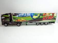 WSI 1:50 01-2627 LKW mit Kühlauflieger Volvo FH4 Globetrotter Staf in OVP JD2638
