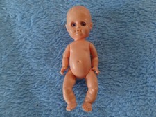 alte Puppe gemarkt Puppen für die Puppenstube Puppenhaus 8 cm groß