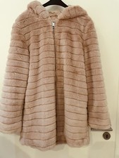 Faux Fur Winter Mantel rosa