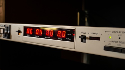 Sony timecode generator - timecode,