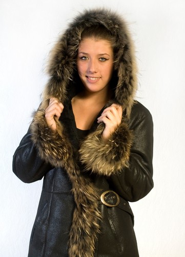 Damen lammfelljacke echtleder - damen,