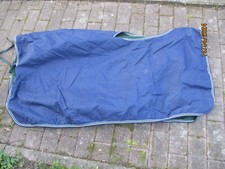 Winter-Regenausreitdecke, blau, 135 cm