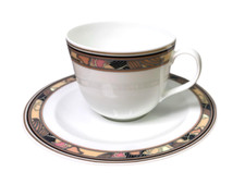 Hutschenreuther Kaffeetasse m. UT  Concorde Dekor Brocade Leonard Paris Design