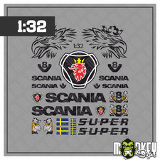 Scania Aufkleber Set passend