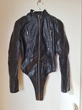 Lederbody, Gr. 36 schwarz