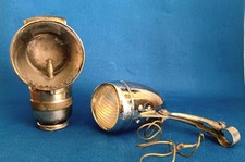Alte seltene,  gut erhaltene DAIMON - FAHRRAD-Lampe + 1 Kabit-Lampe