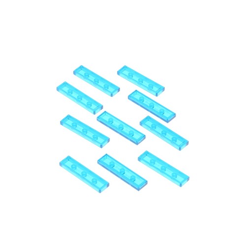 10x lego fliese - fliese, 1x4