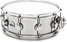 DW Collectors Stainless Steel 14"x5,5" Snare
