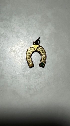 Hufeisen anhänger vintage 925 - hufeisen,