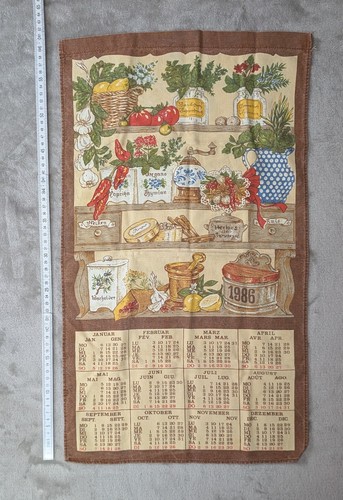 Küchenkalender stoffkalender - küchenkalender,