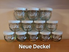  12 leere GLÜCK Marmeladen