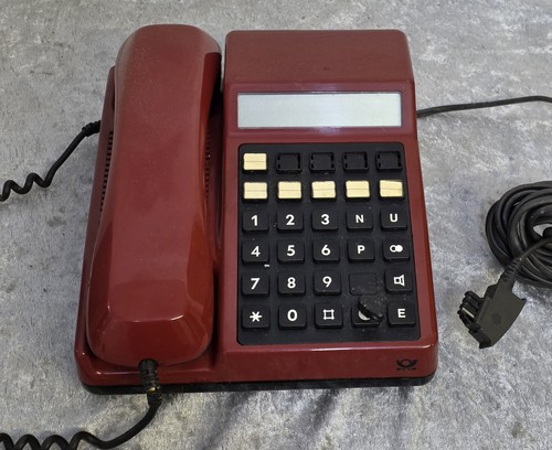 Altes posttelefon fetap rot - fetap,