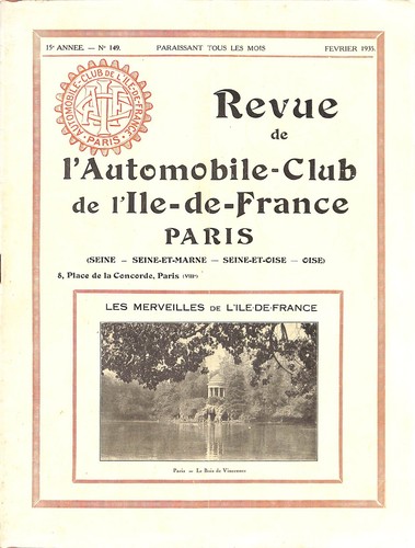 Revue automobile club - l'automobile-club, de