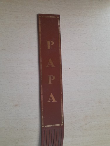 Lesezeichen aus leder - lesezeichen,