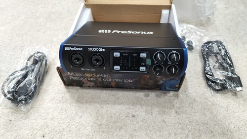 Presonus studio 2x4 usb c - 2x4, usb-c