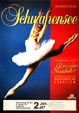 SCHWANENSEE - OPER - 1997 FRANKFURT - orig. Concert Poster - Konzert Plakat - A1