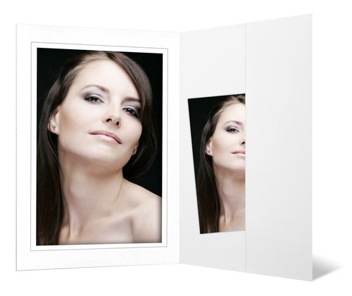 Portraitmappen leporellos - portraitmappen, /leporellos