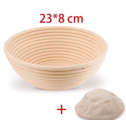 Gärkorb brot aus rattan 23x8 - brot,