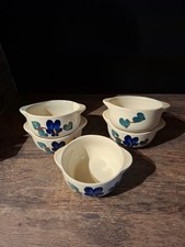 6 DDR Suppentassen mit Henkel