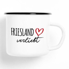 Emaille Tasse Friesland