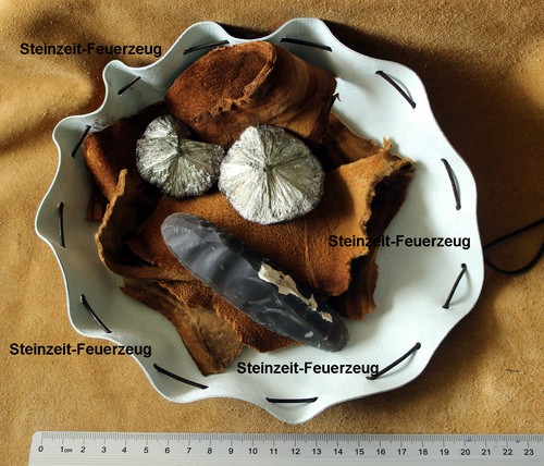 Steinzeit feuerzeug feuerstein - feuerzeug,