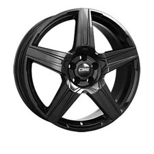 CMS C34 7,0x17 ET55 Complete Black Gloss Alufelge