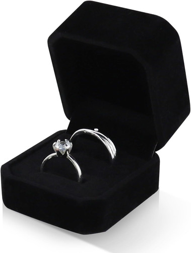 Ringschachtel samt schmuck - ringschachtel,,