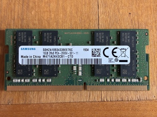 Samsung 16gb ddr4 - so-dimm, ram
