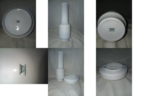 Vase aschenbecher porzellan - aschenbecher,