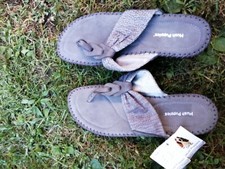 Hush Puppies Sandalen ZEHENSCHUHE Schuhe  Damen  gr. 40 Grau Neu