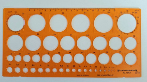 Standardgraph zeichenschablone - standardgraph,