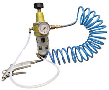 RIEGLER  678.41 K Filterregler Druckregler Pistole Metallschutz robust