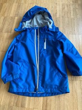 Tchibo TCM Kinderjacke Regenjacke Jungen Gr. 98/104 Blau Sehr Guter Zustand