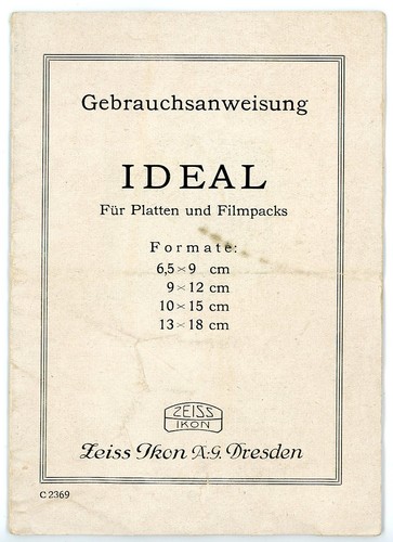 Zeiss ikon bedienungsanleitung - ikon,