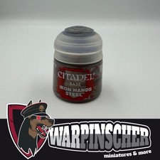 Warhammer 40K / 40000 / Age of Sigmar - Citadel Base Farbe - Iron Hands Steel