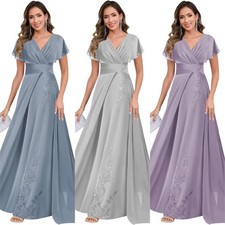 Damen Brautmutterkleider Lang