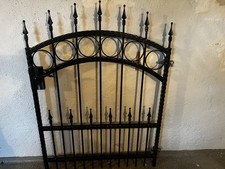 Gartentor aus Eisen Pulverbeschichtet Handgemacht