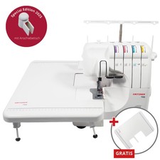 GRITZNER 788 Overlock mit Anschiebetisch + Fadenabschneider + 5 Sonderfüße + Abf