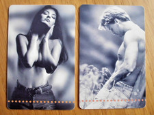 P 12  07.00  und PD 11.00, 2 Telefonkarten Traumfrau und Traummann