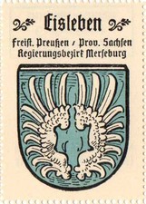 Eisleben  / Reklamemarke Kaffee Hag - Wappen - Ortswappen (17)