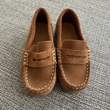 ZARA Mokassins Wildleder Braun