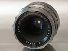 Carl Zeiss Jena German Tessar T 2.8/50 Prime Lens M42 Mount 50mm F/2.8 Adlerauge
