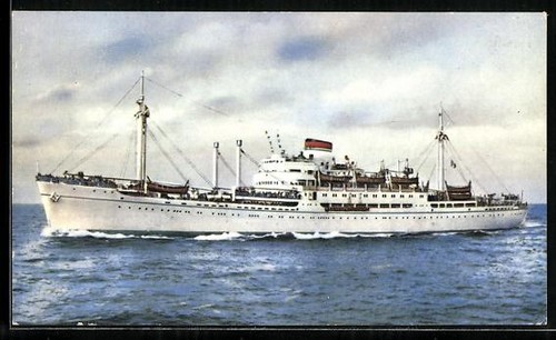 Passagierschiff motorschiff - ak,