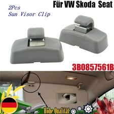 2* Sonnenblende Clip Haken Halterung Halter Für VW Transporter T4 T5 T5.1 T6