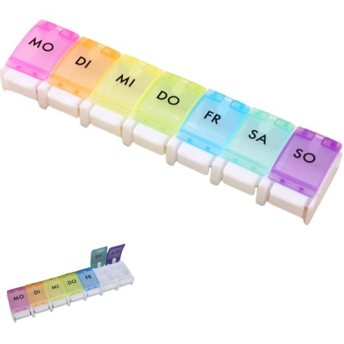 Kleine tage pillendose - kleine, 7-tage