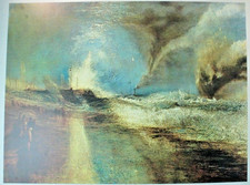 William Turner Rockets and Blue Lights Vintage Kunstdruck G-5456